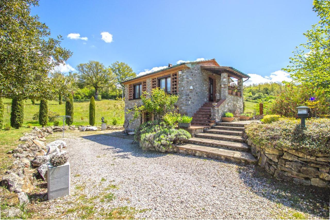 Ca'Novae - Tuscany Farmhouse Montieri Dış mekan fotoğraf