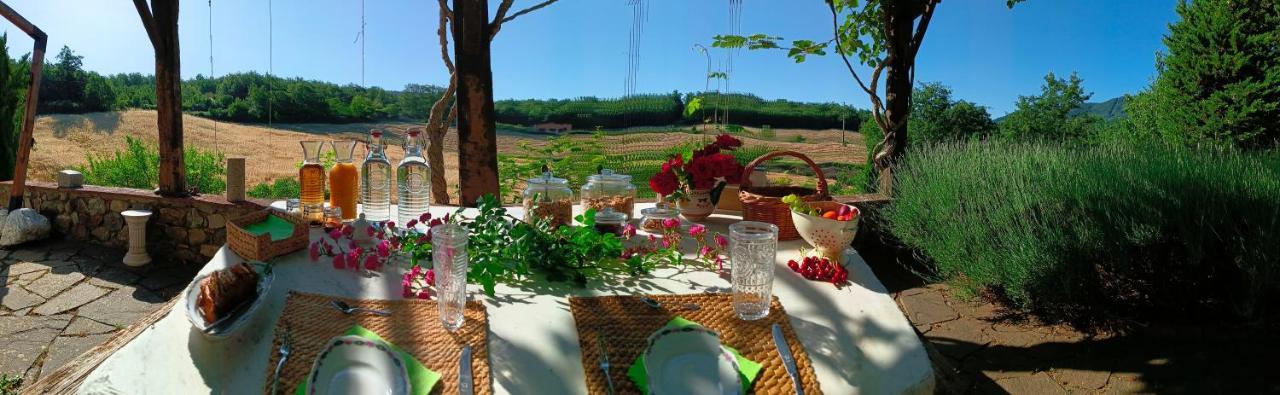 Ca'Novae - Tuscany Farmhouse Montieri Dış mekan fotoğraf